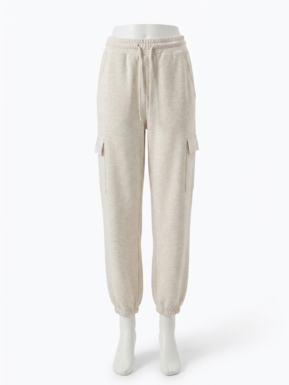 NEW VARLEY clarice cargo pants in ivory